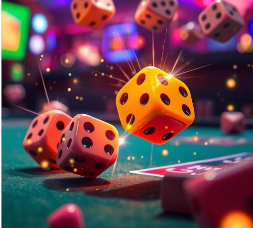 Mega Fortune view on vip game with deep blue mobile-friendly entertainment layout